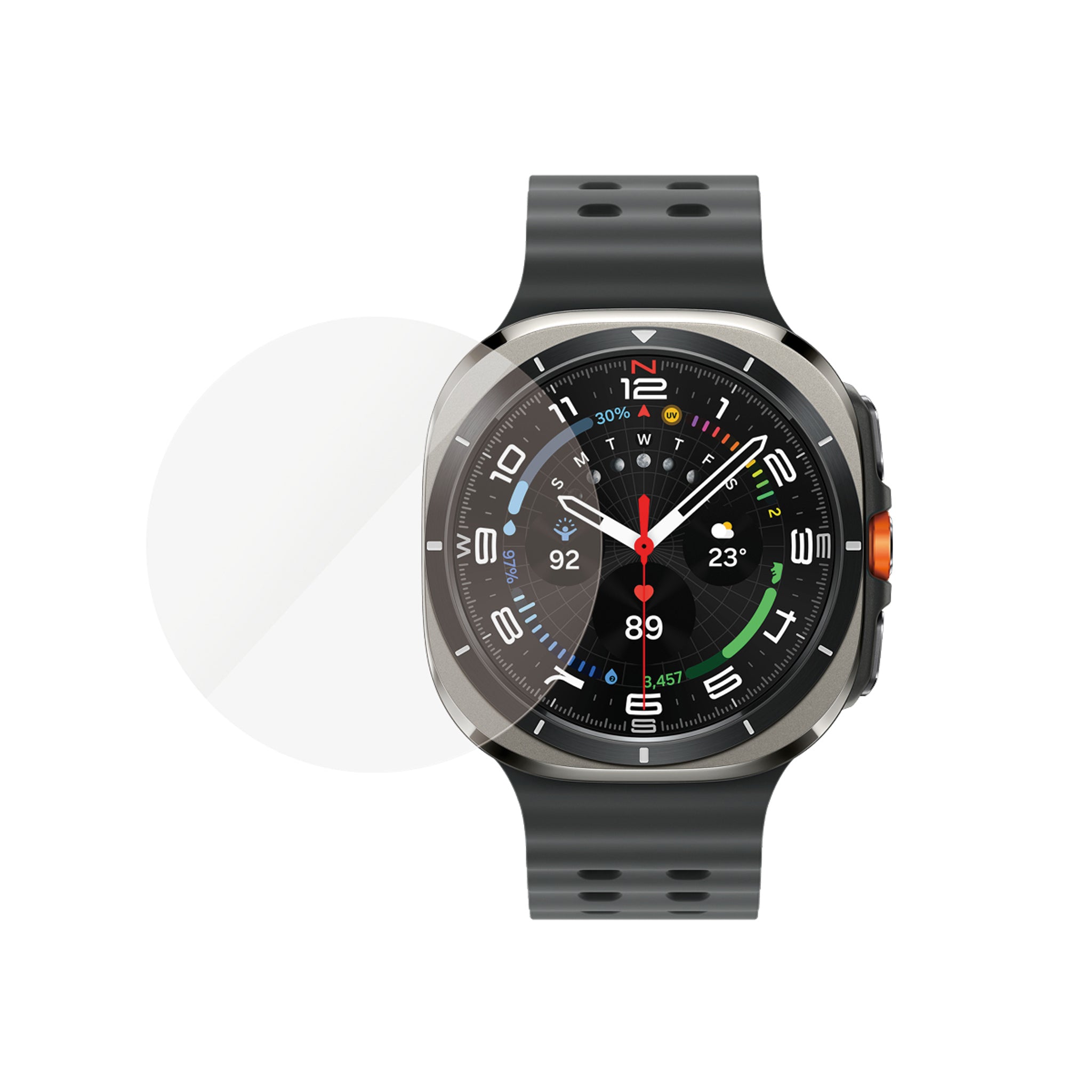 PanzerGlass® Skærmbeskyttelse Samsung Galaxy Watch Ultra2 | 47mm